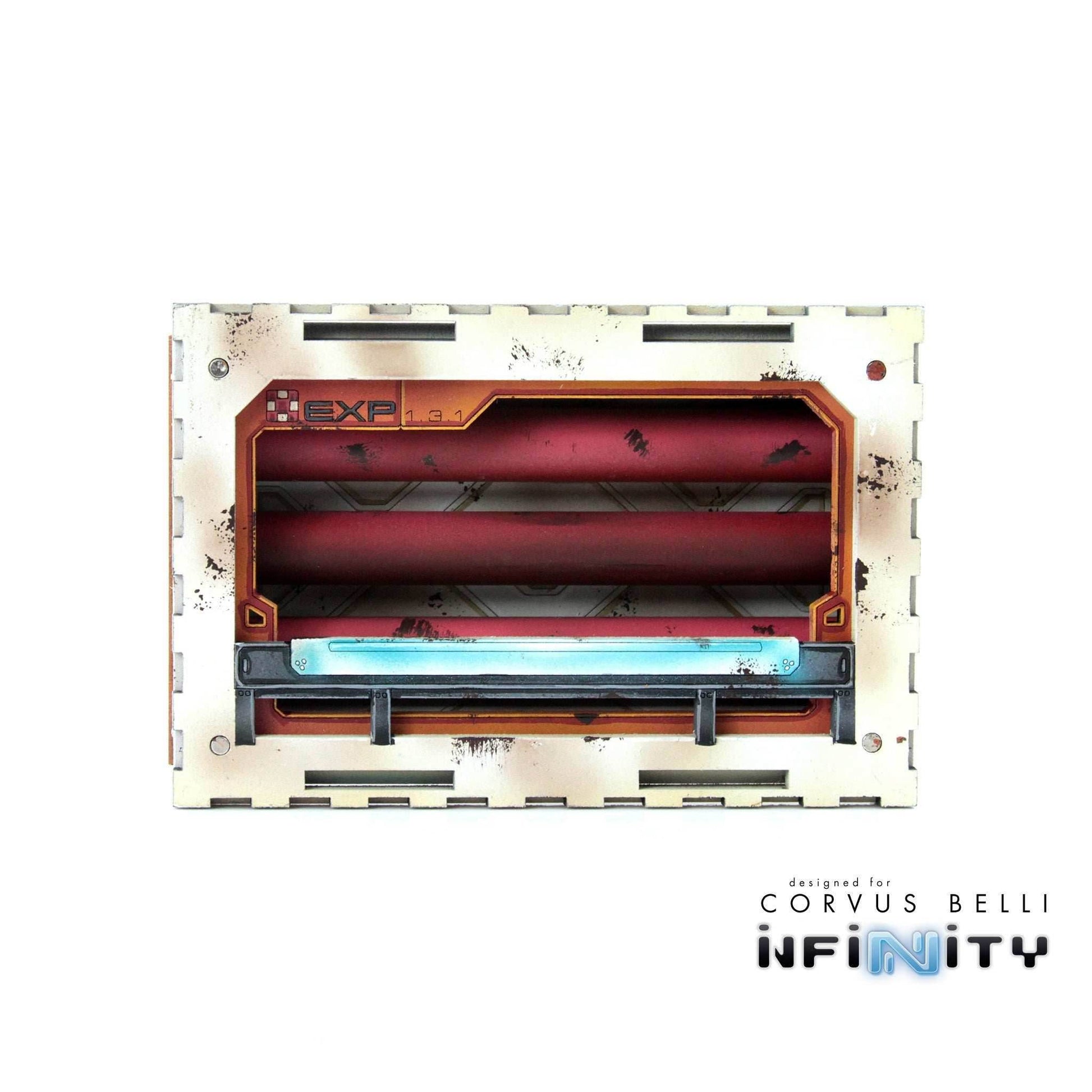 Cosmica Fuel Facade - Without Pipes