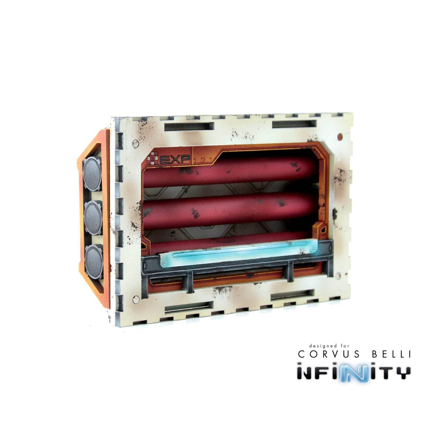 Cosmica Fuel Facade - With Pipes