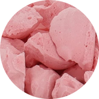 Freeze Dried Ice Cream That Does Not Melt (Bits) Cotton Candy Pink