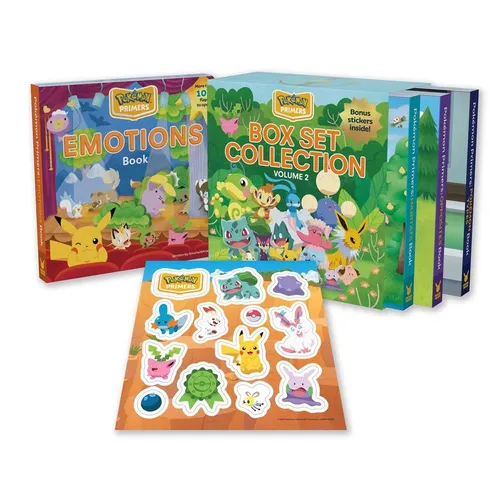 Pokémon Primers: Box Set Collection Volume 2: Opposites, Habitats, Emotions, and Types - Hardcover