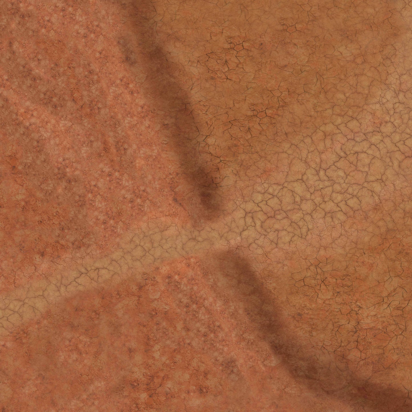 Cracked Earth - Neoprene Battle Mat - Warhammer, AoS, 40K, Kill Team, MCP, Shatterpoint, Legion, More - 44x60