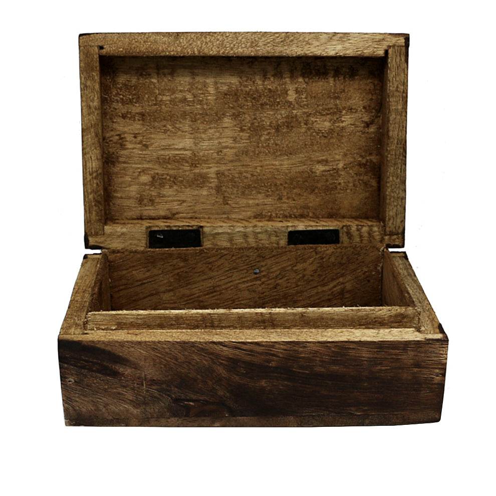 Tree of Life with Crows Wooden Box 4" x 6"