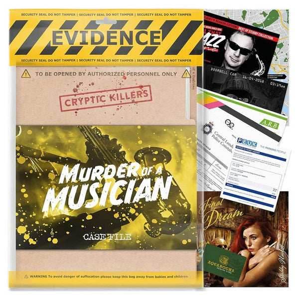 Cryptic Killers: Murder of a Musician - 