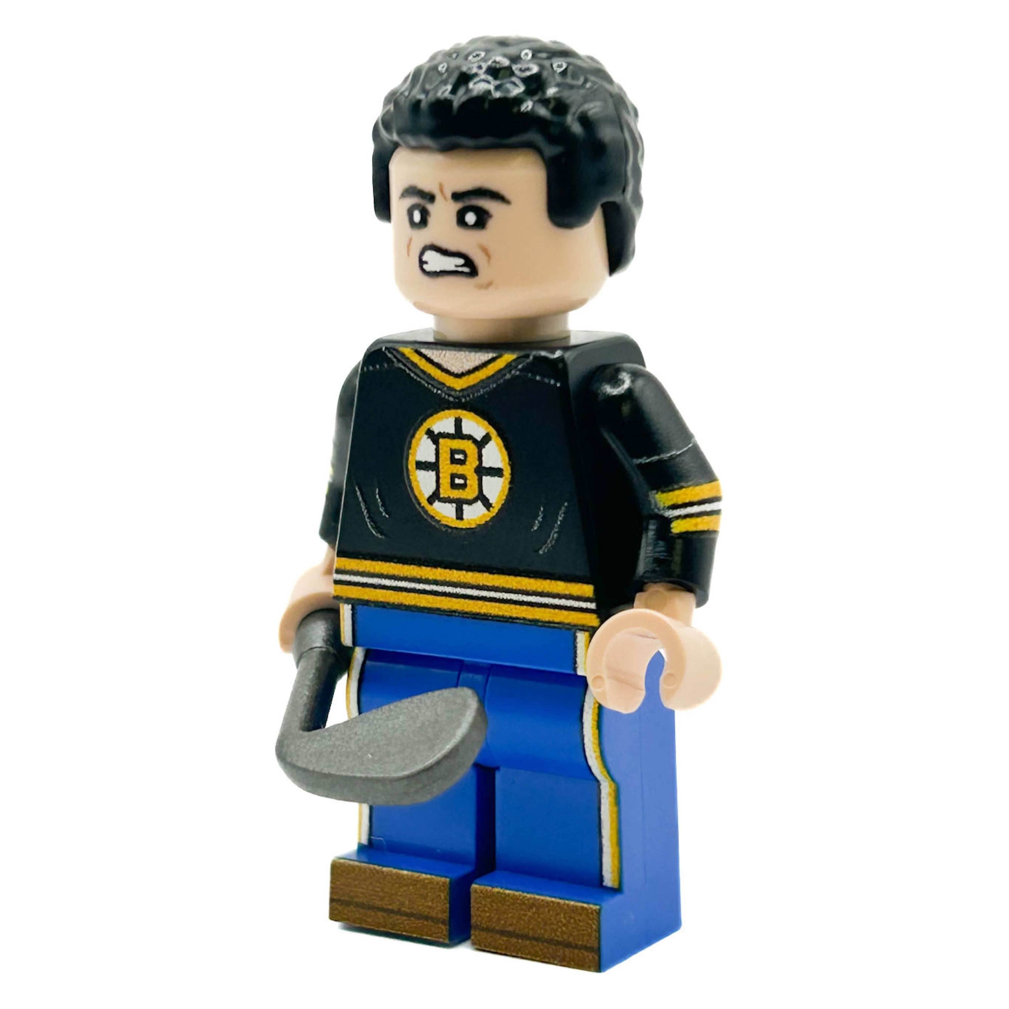 HAPPY GOLFER Minifig made using LEGO parts - 