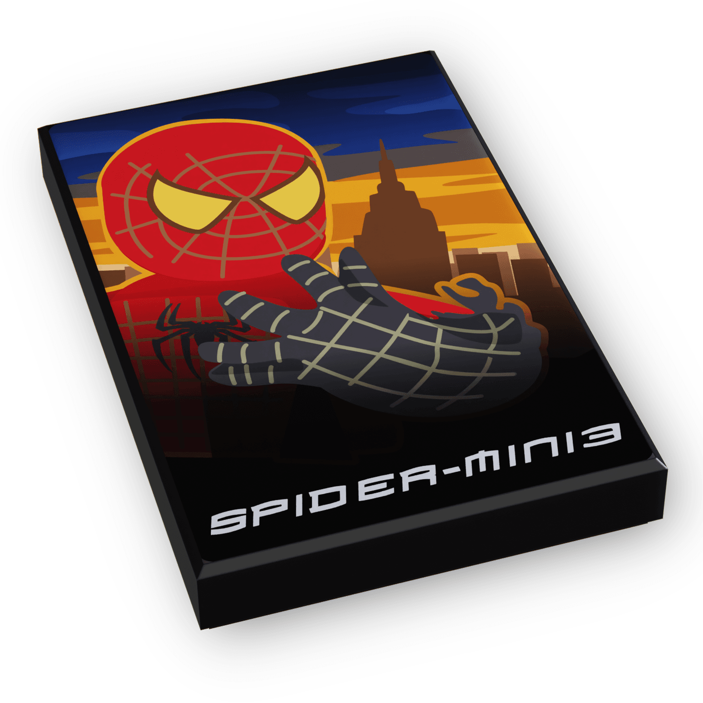 Spider-Fig 3 Movie Cover (2x3 Tile) - B3 Customs - 
