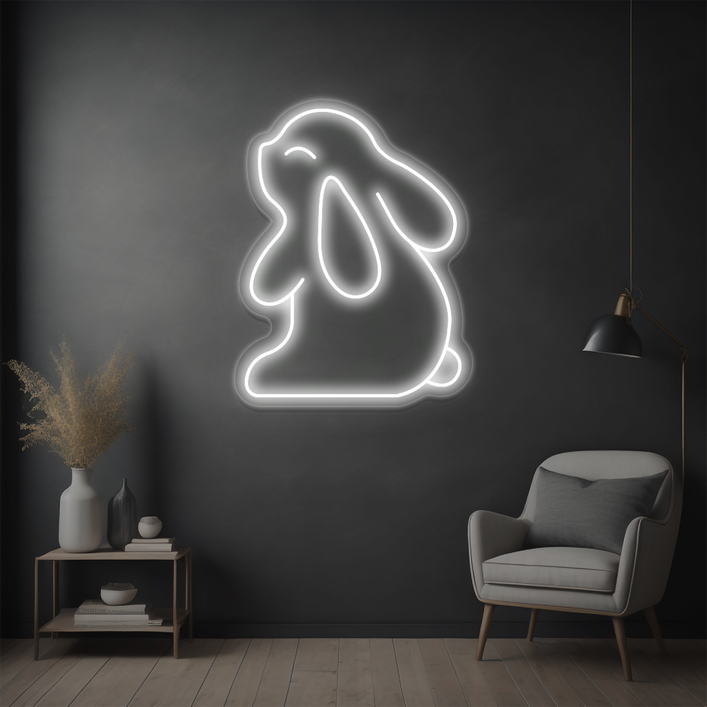 Cute Bunny Neon Sign