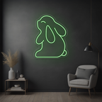Cute Bunny Neon Sign