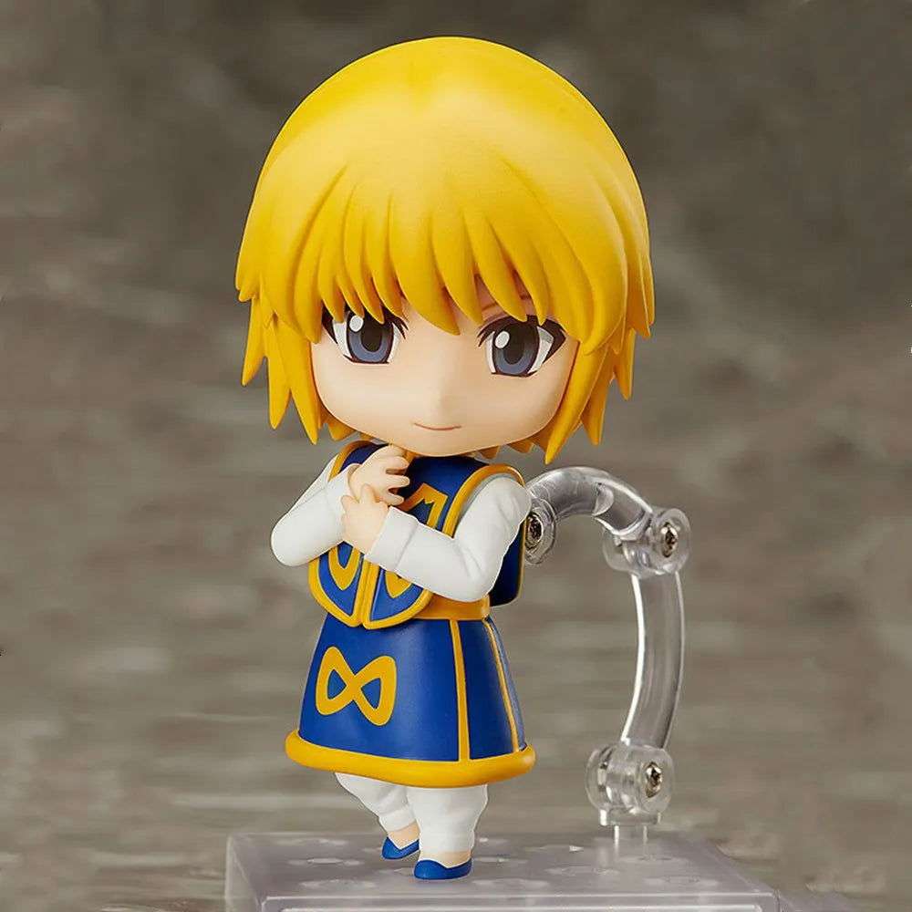 Cute Hunter X Hunter Anime Figurines, Kawaii Chibi Anime Figures, Chrollo Lucilfer, Kurapika, Gon Freeces. Killua Zoldyck PVC Action Toys 10 CM