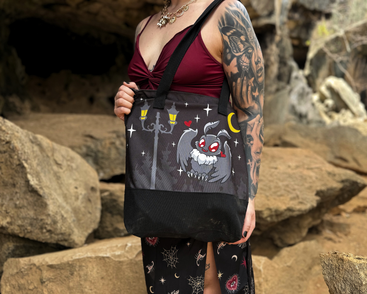 LIMITED Cute Mothman Tote Bag