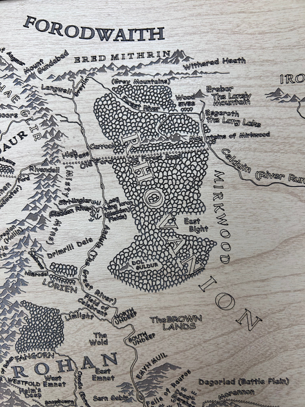Lord of the Rings Map | Middle Earth