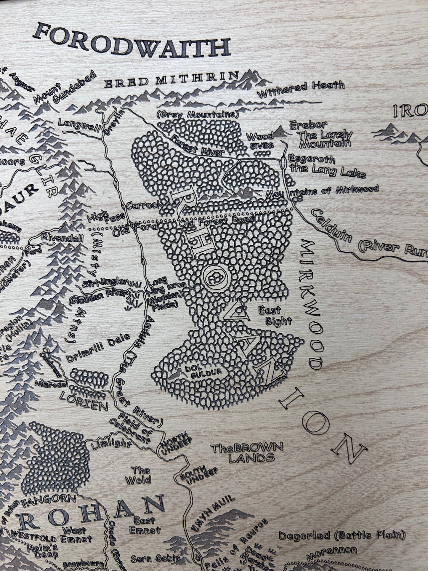 Lord of the Rings Map | Middle Earth