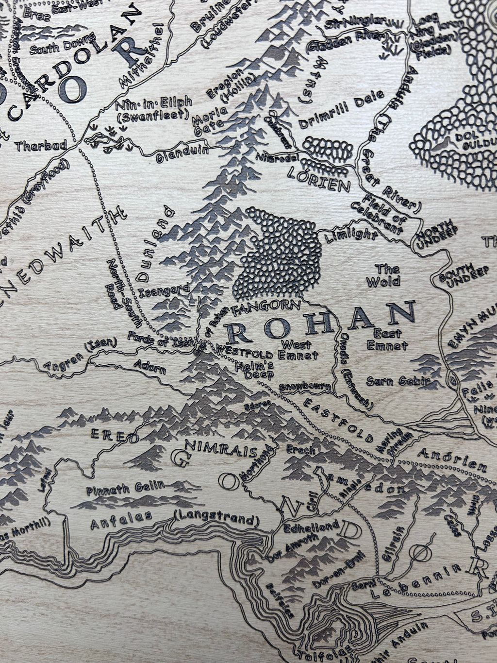 Lord of the Rings Map | Middle Earth