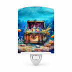 Treasure Chest Ceramic Night Light - Role-Players