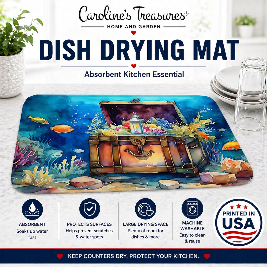 Treasure Chest Dish Drying Mat - Role-Players