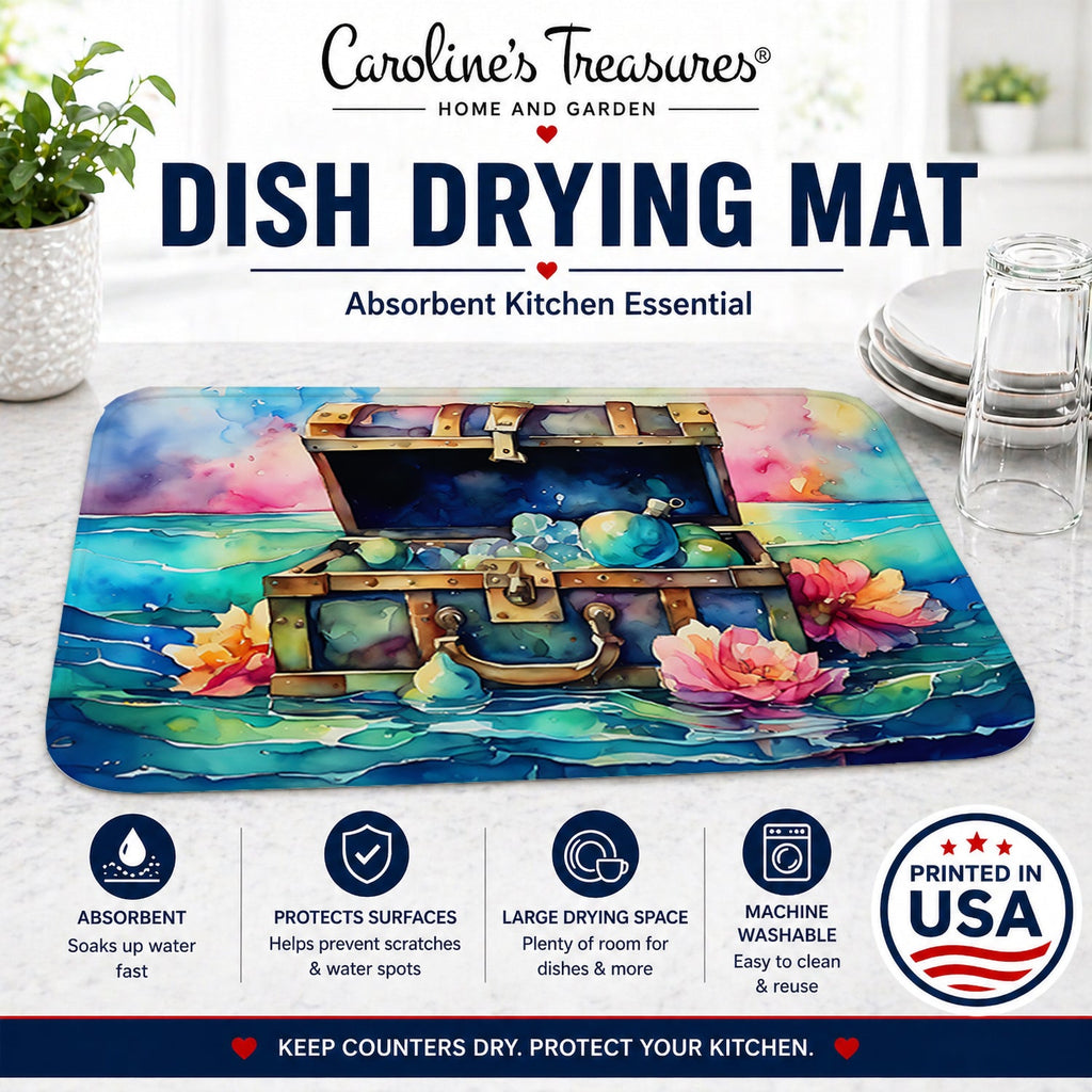 Treasure Chest Dish Drying Mat - Role-Players
