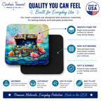 Treasure Chest Foam Coasters - Role-Players