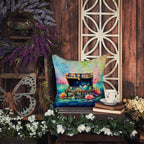 Treasure Chest Throw Pillow - 