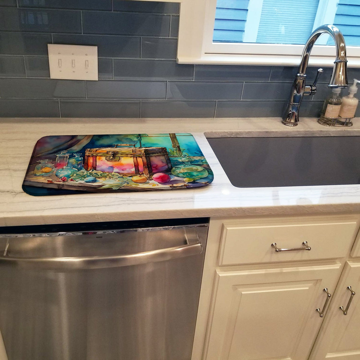 Treasure Chest Dish Drying Mat - Role-Players
