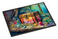 Treasure Chest in a workshop Doormat 24x36in - Role-Players