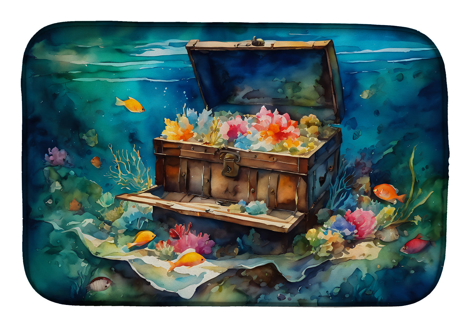 Treasure Chest Dish Drying Mat - Role-Players