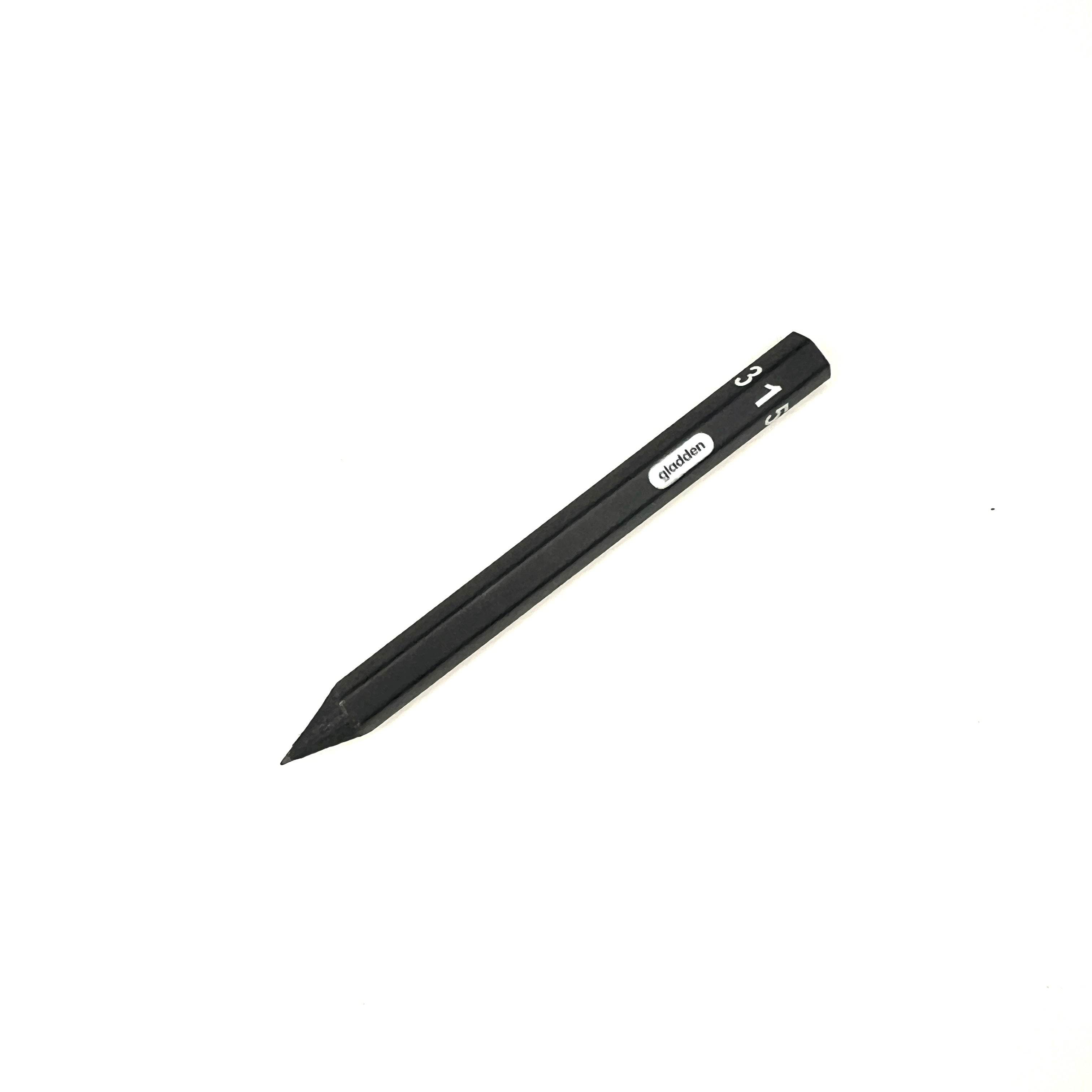 Pencil Dice™ - Black with numerals