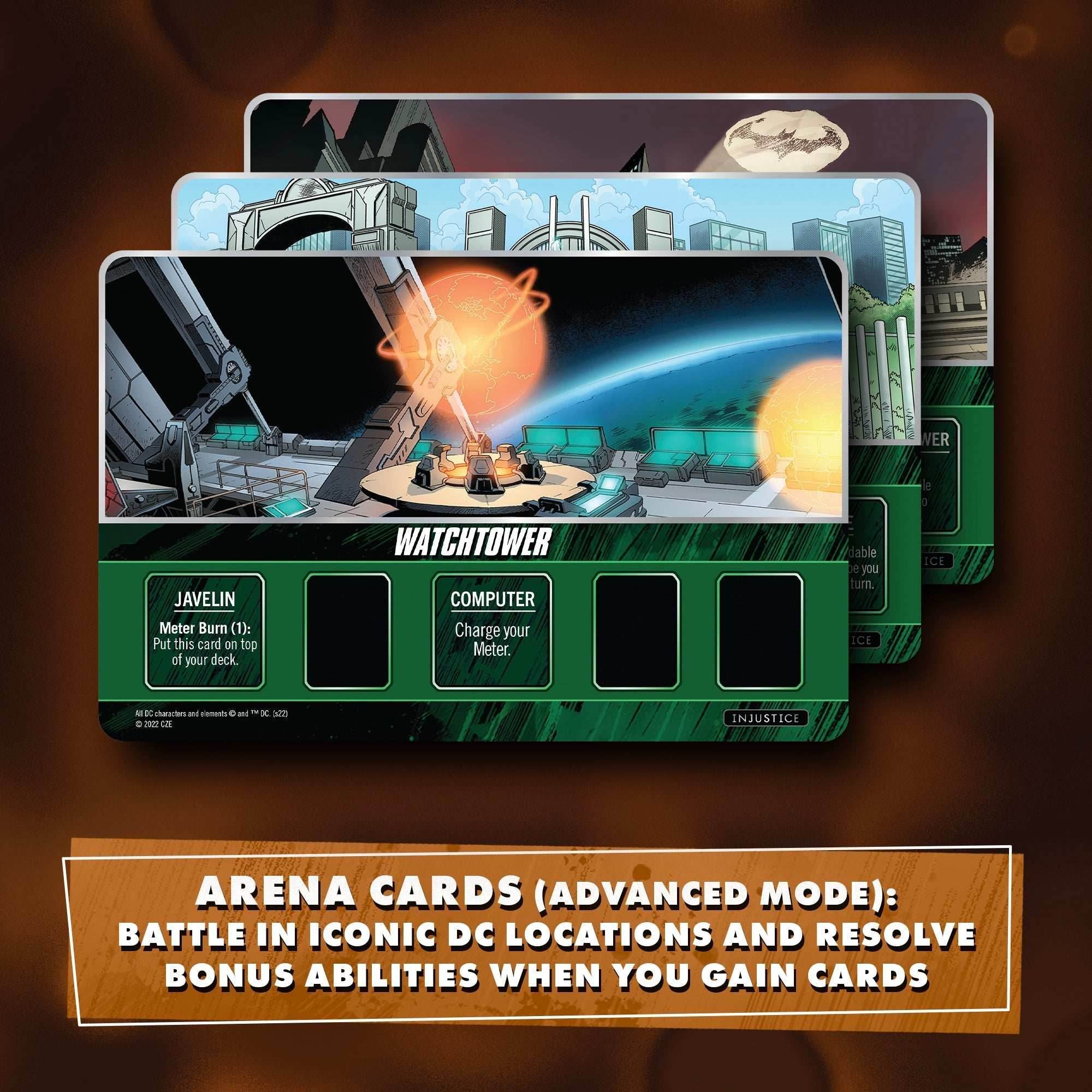 DC Deck-Building Game: Injustice (KICKSTARTER VERSION) - 