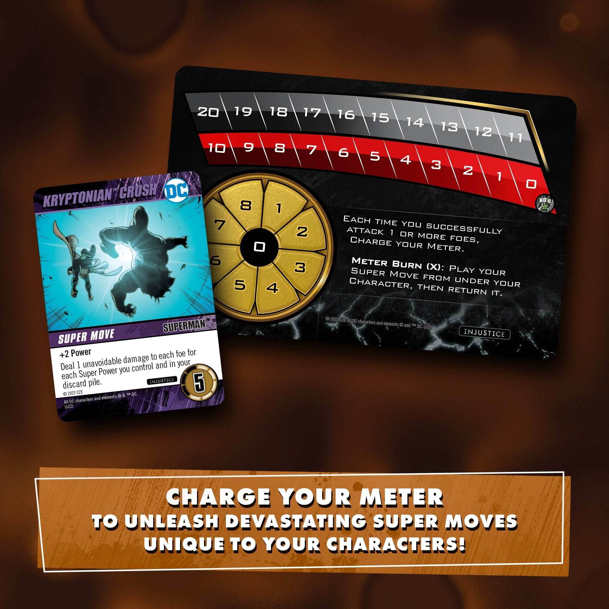 DC Deck-Building Game: Injustice (KICKSTARTER VERSION) - 
