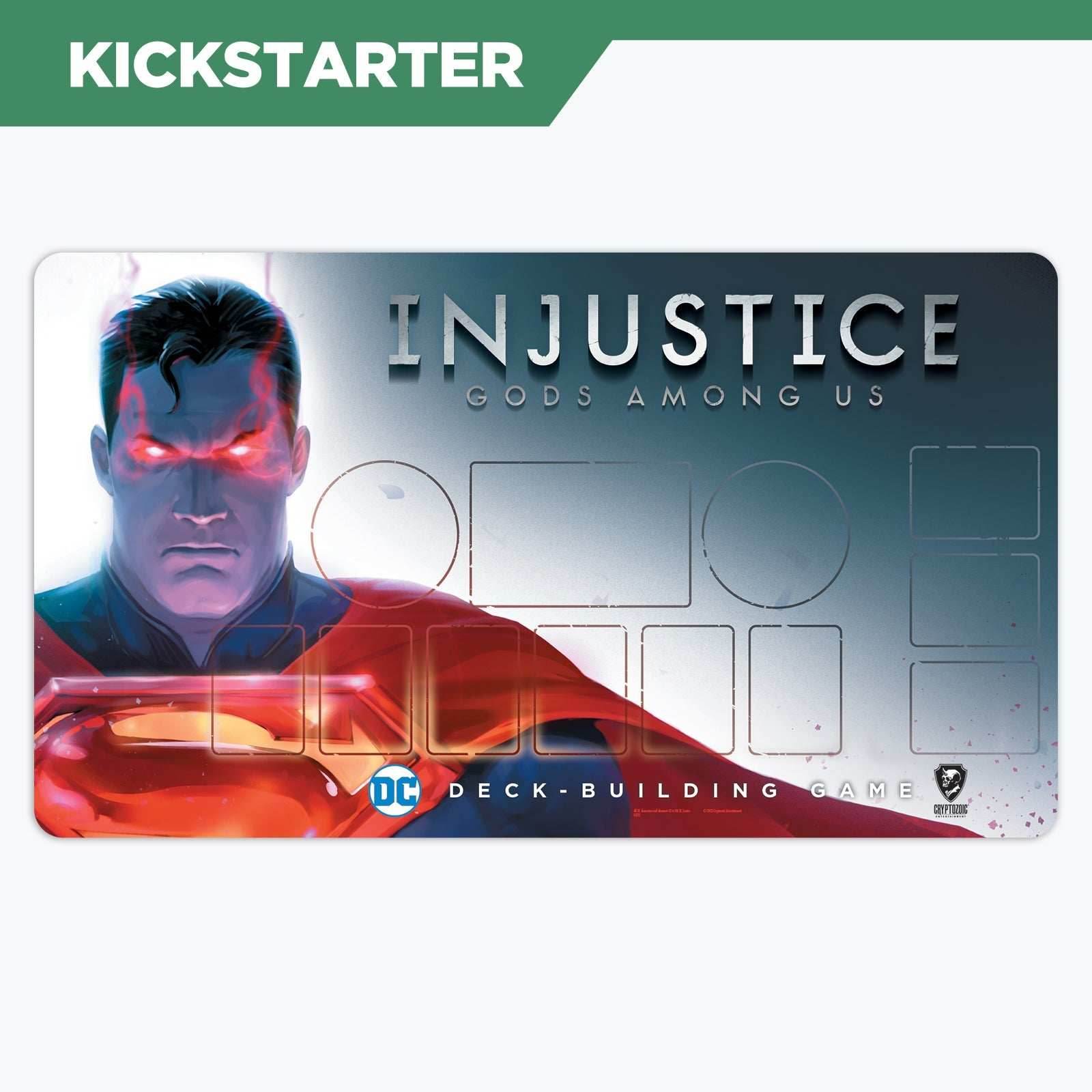 DC Deck-Building Game: Injustice Playmat (Kickstarter Exclusive) - 