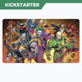 DC Deck-Building Game: Super-Villains Playmat (Kickstarter Exclusive) - 