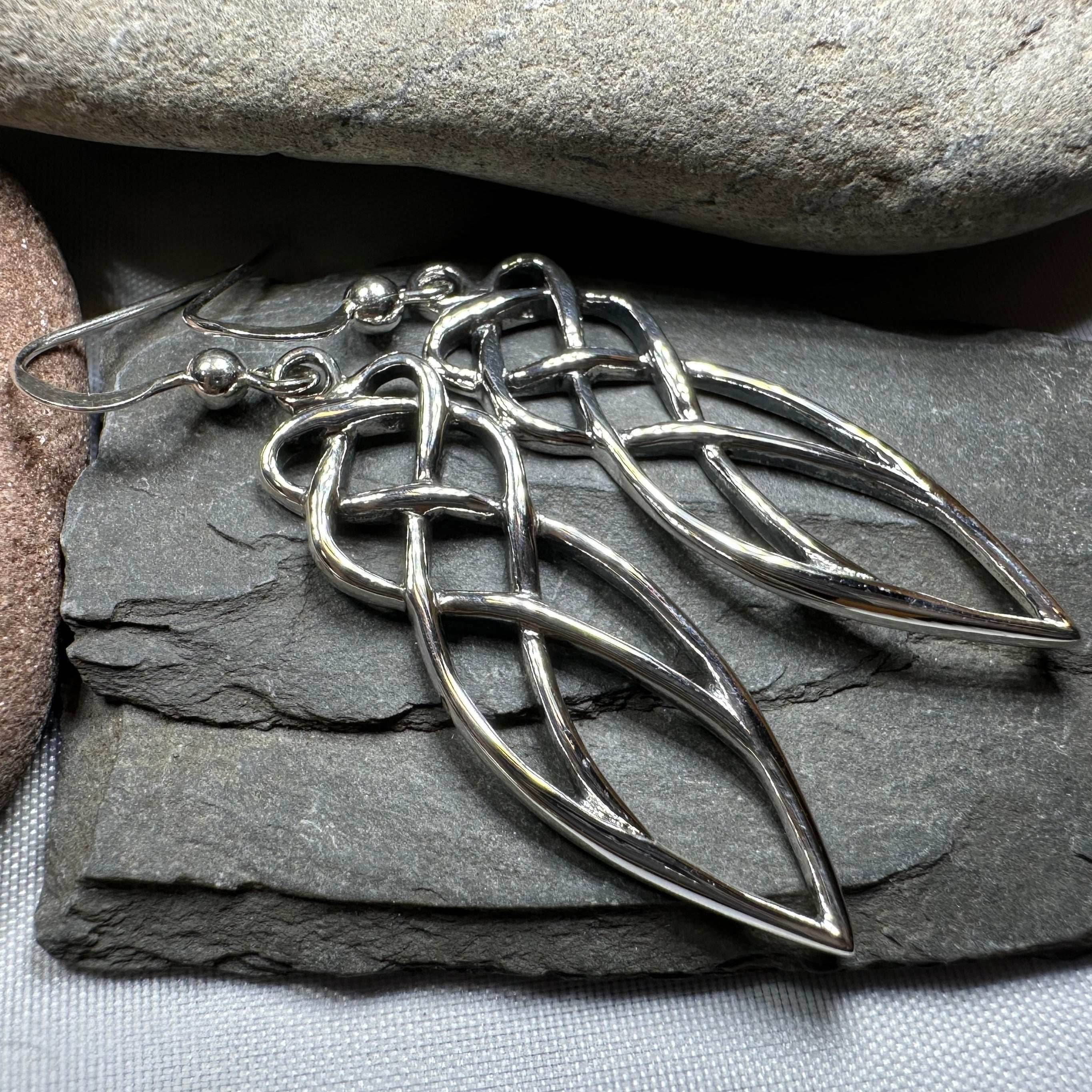 Ella Celtic Knot Earrings - 