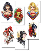 Gotham Girls Bust Print Set