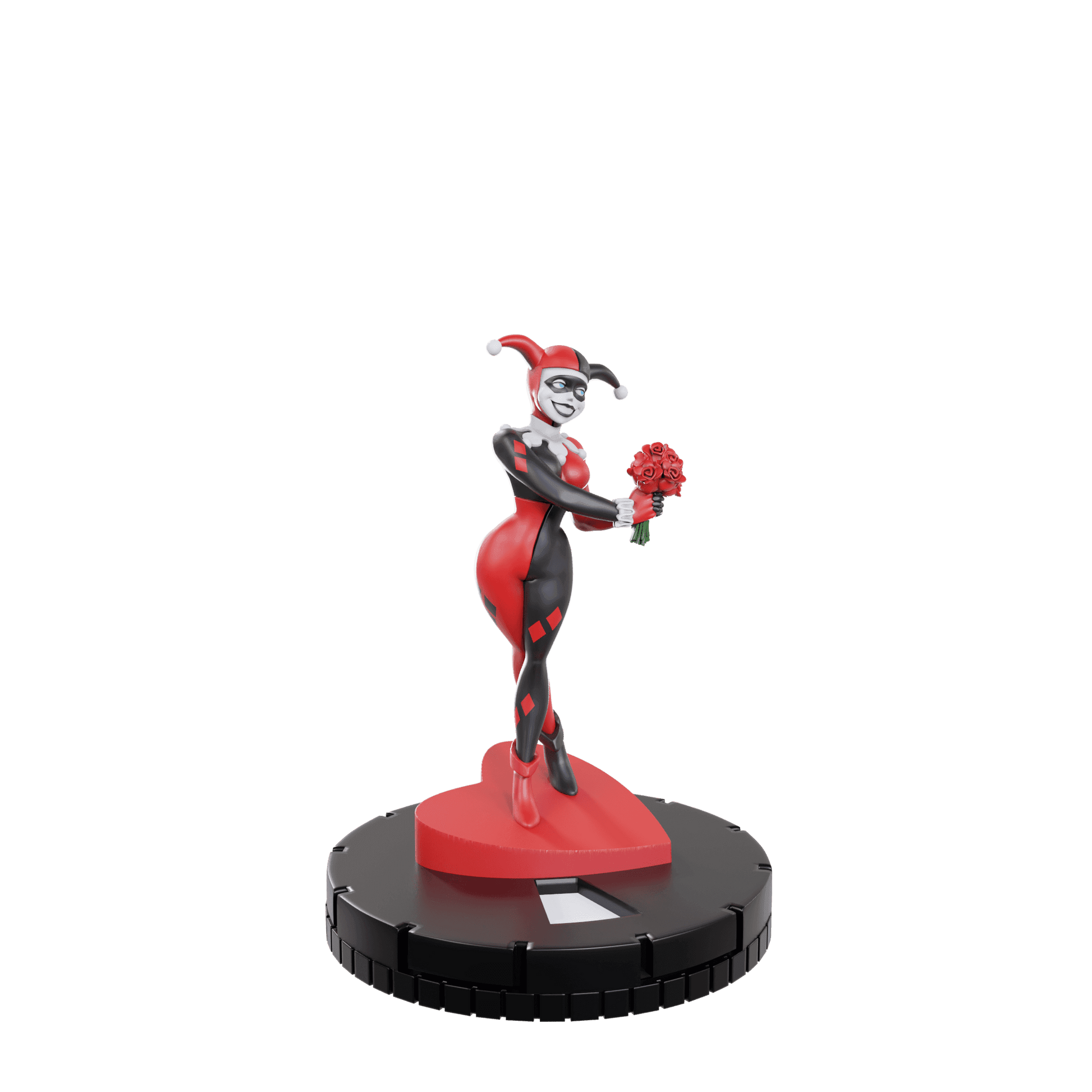 HeroClix: Iconix - Harley Quinn Roses for Red - 