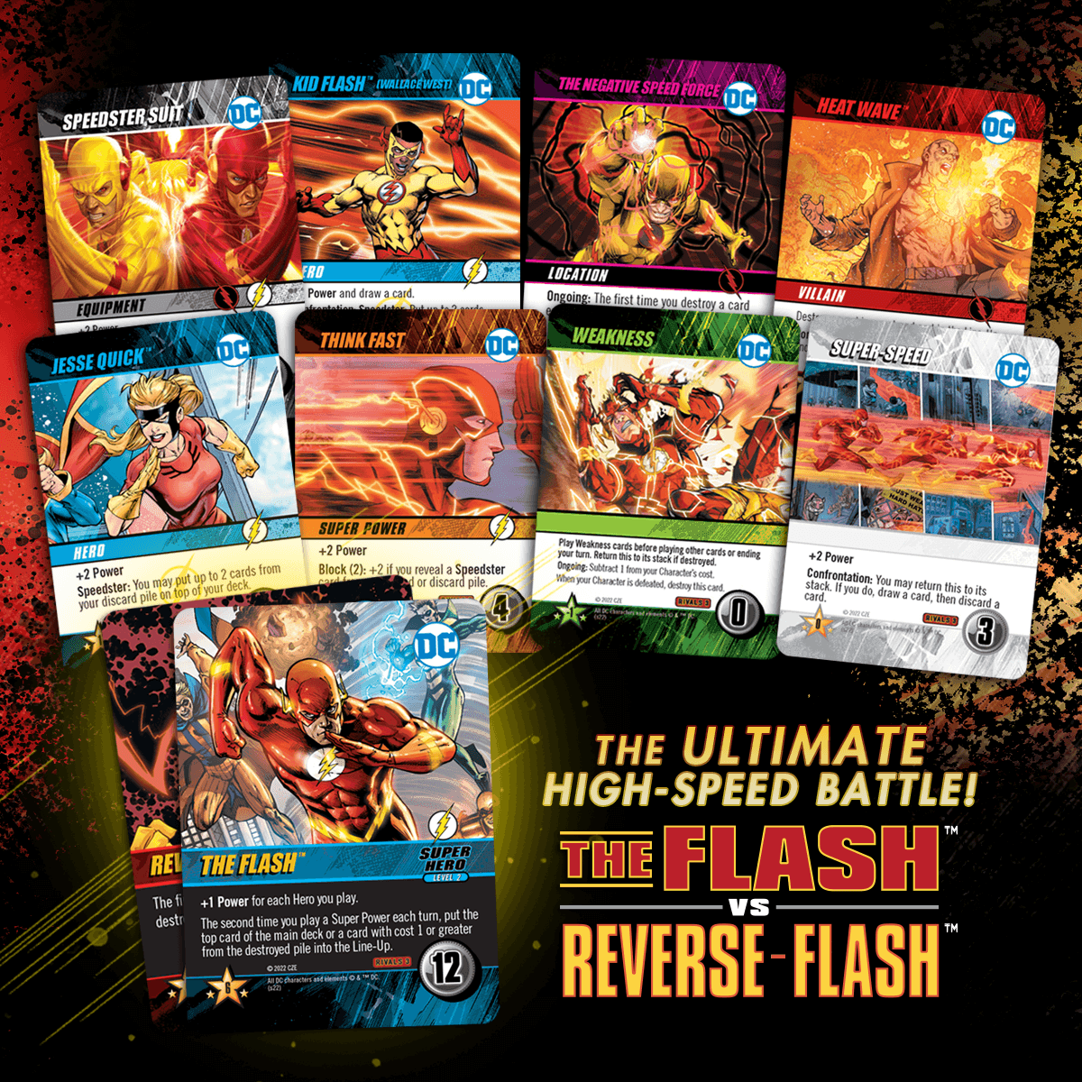 DC Deck-Building Game: Rivals – The Flash vs. Reverse-Flash (KICKSTARTER VERSION) - 