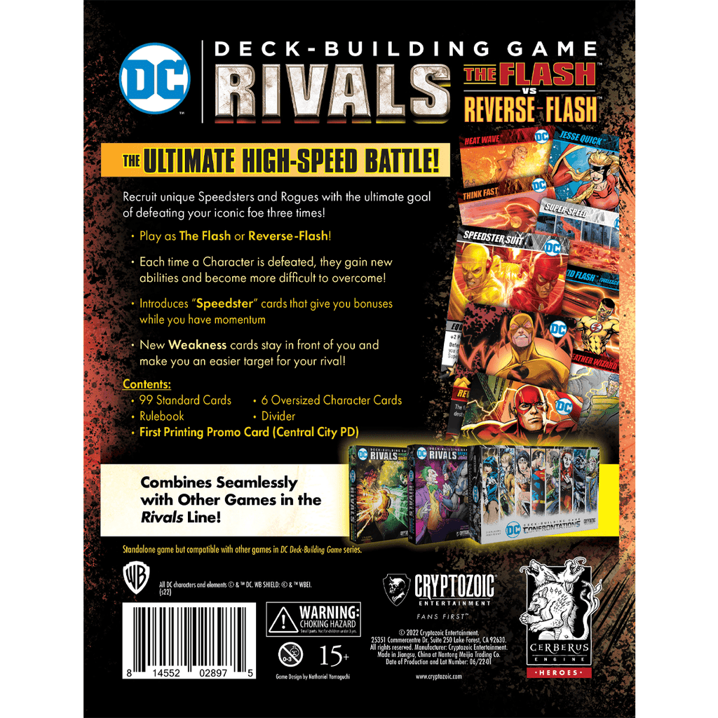 DC Deck-Building Game: Rivals – The Flash vs. Reverse-Flash - 