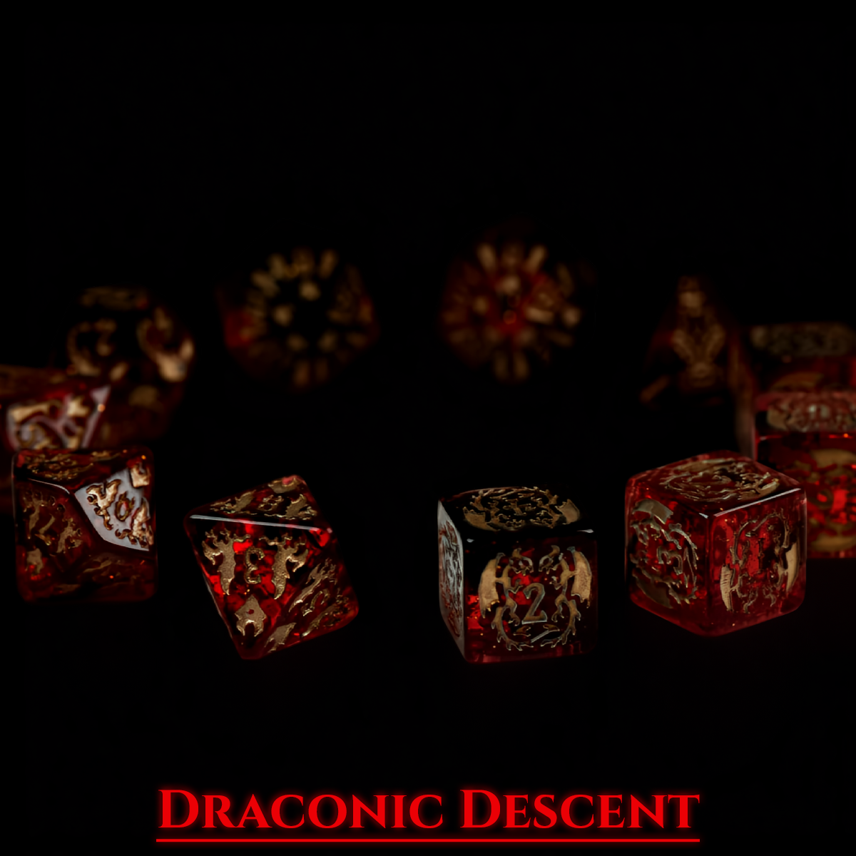 Draconic Descent Dice Set