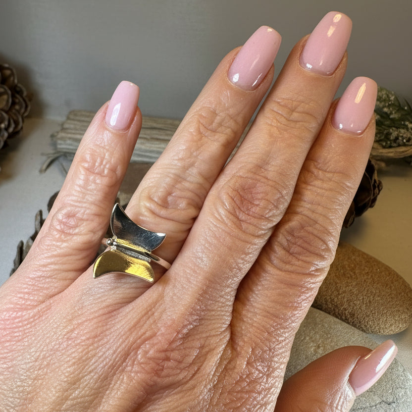 Modern Butterfly Ring