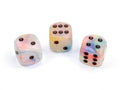 Festive® 16mm w/pips Circus™/black d6 (sold per die) - 