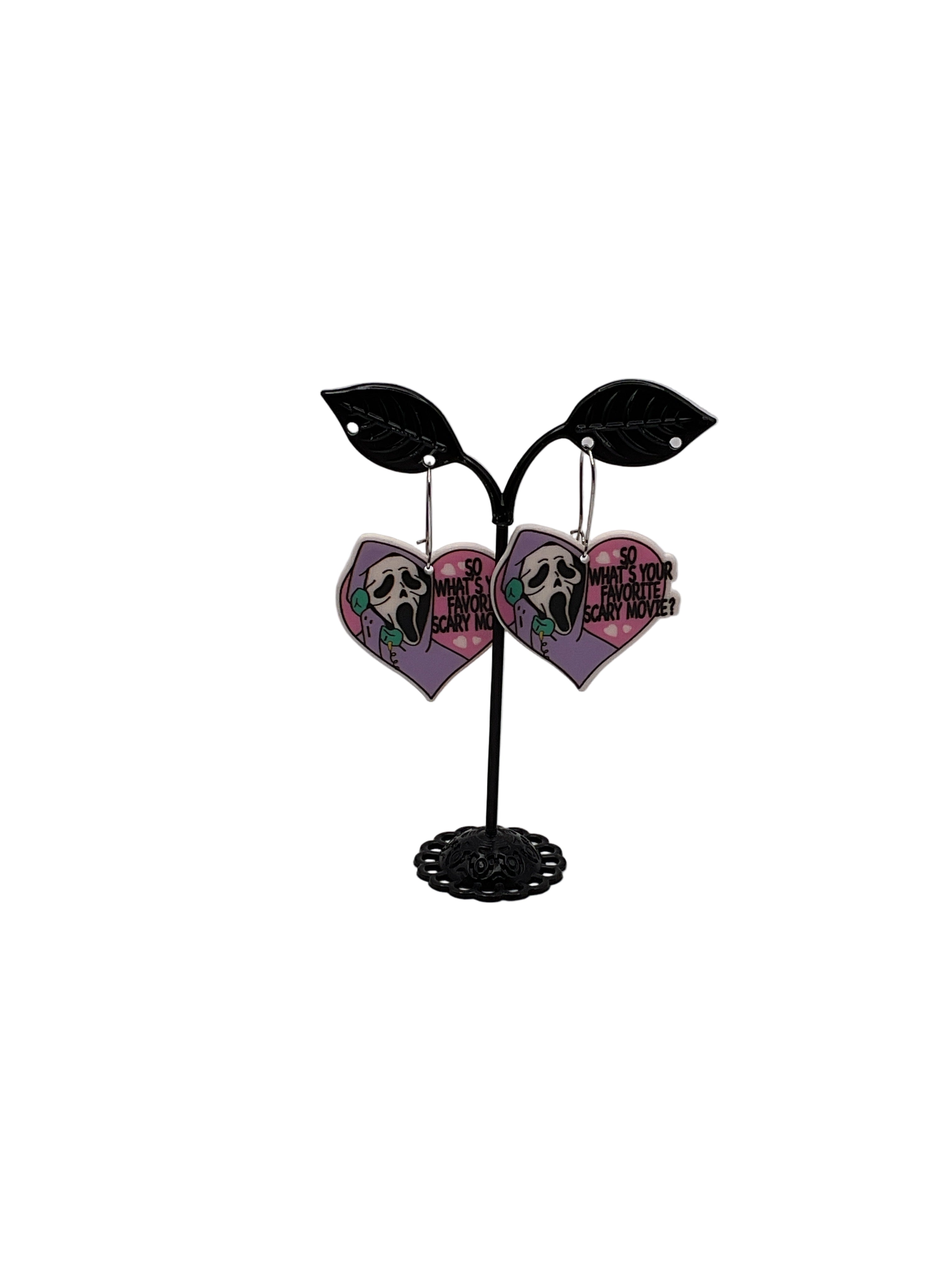 Scream Earrings 1