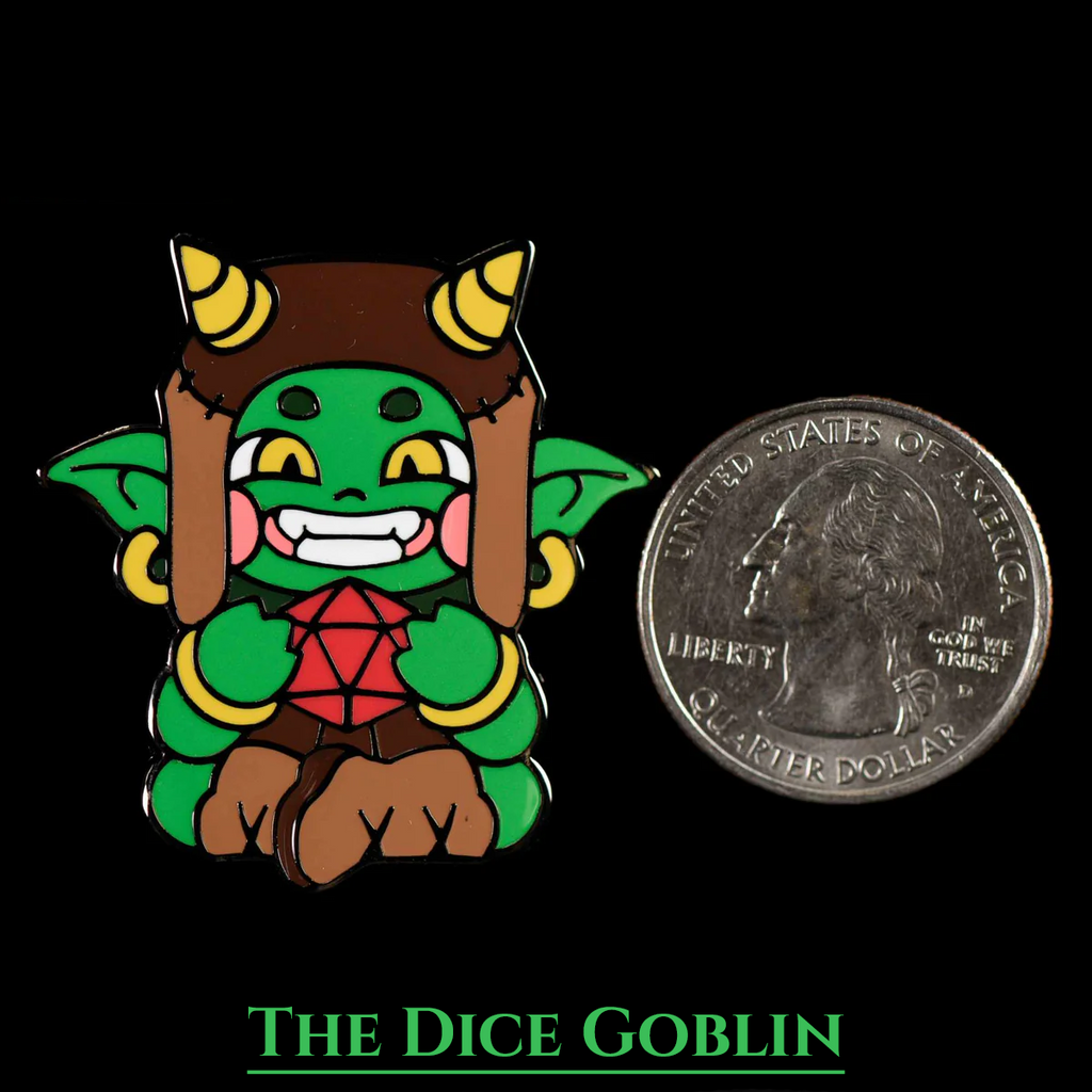 Dice Goblin (Enamel Pin)