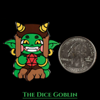 Dice Goblin (Enamel Pin)