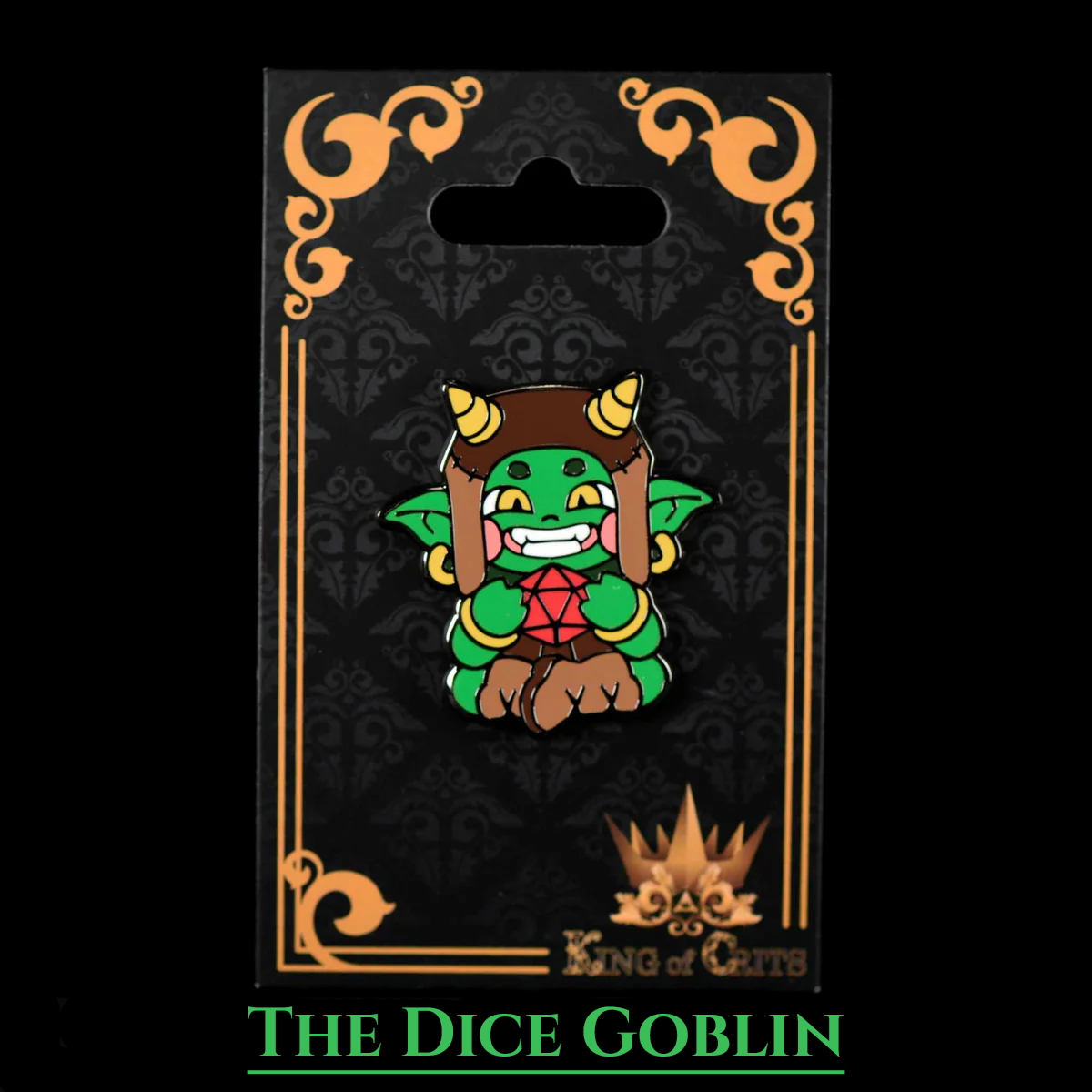 Dice Goblin (Enamel Pin)