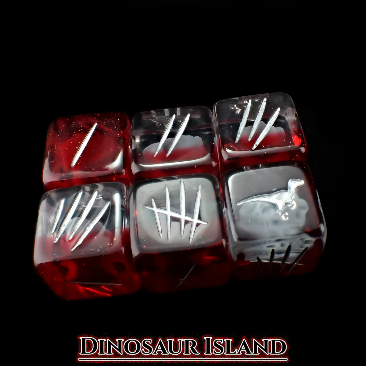 Dinosaur Island Dice Set