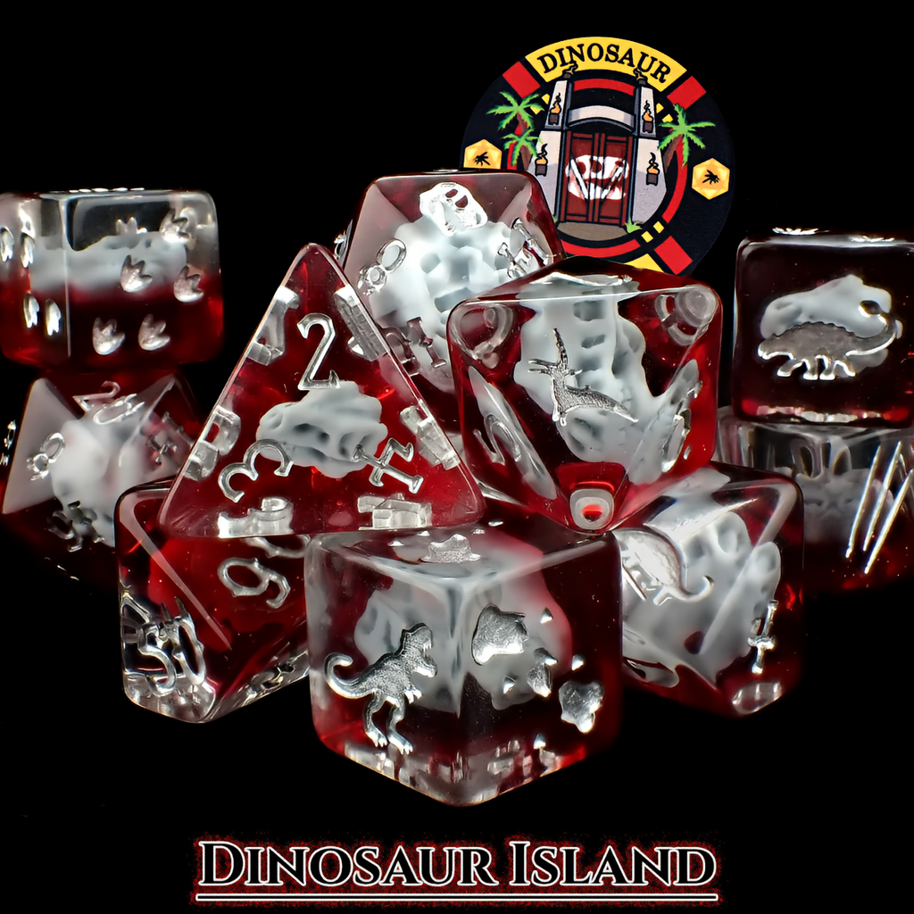Dinosaur Island Dice Set