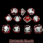 Dinosaur Island Dice Set