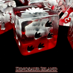 Dinosaur Island Dice Set