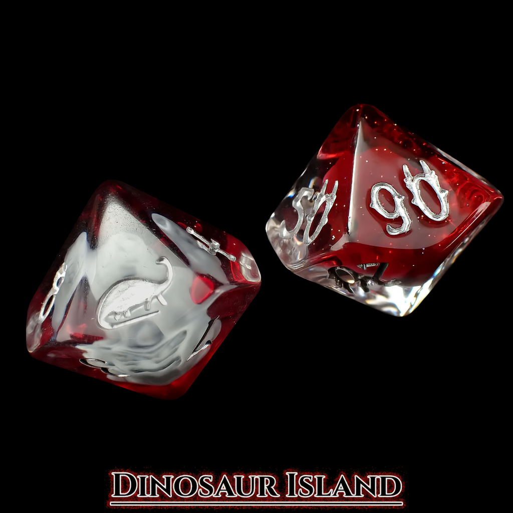Dinosaur Island Dice Set