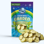 Freeze Dried Dill Pickle Chips (Less Salty)