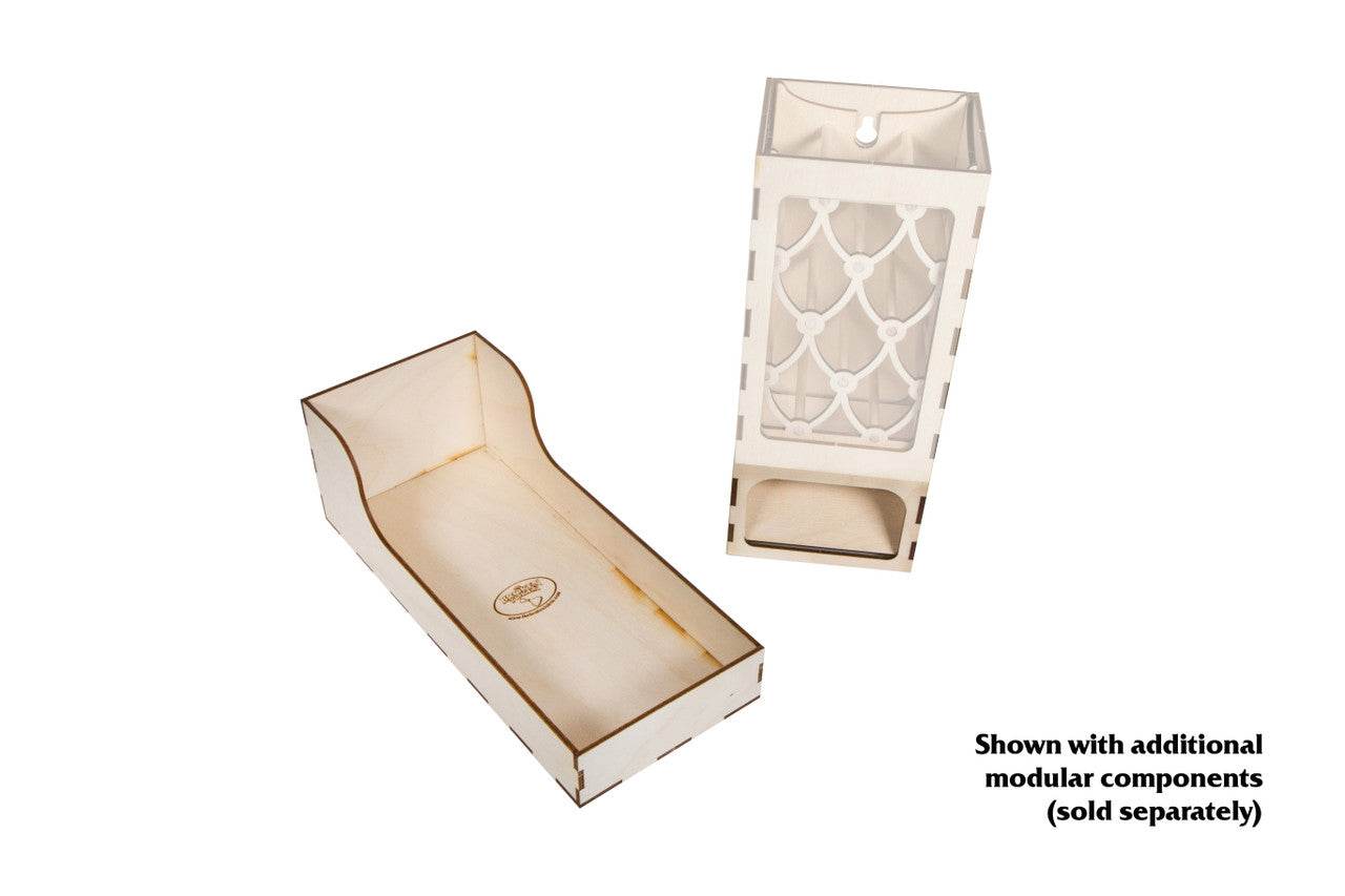 Modular Dice Tower Base (Simple) - 