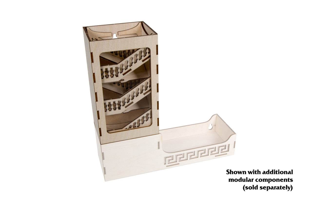 Modular Dice Tower - Stair - 