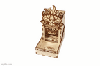 Mini Tiki Dice Tower - 